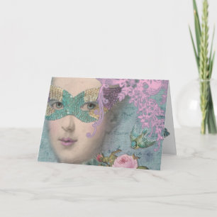 Fransk Masquerad Kort