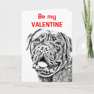 Fransk Mastiff Helgkort