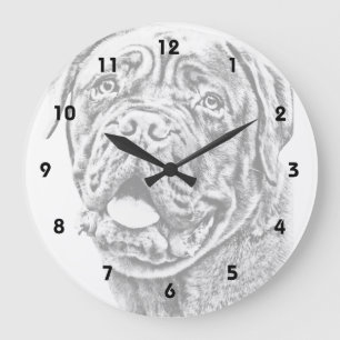 Fransk Mastiff Stor Klocka