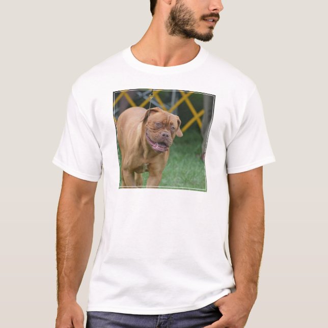Fransk Mastiffhund T-shirt (Framsida)