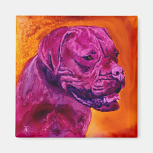 Fransk Mastiffmagnet - "Bordeaux ", Magnet
