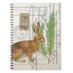 Fransk med anteckningsbok för Ferns Spiral Journal