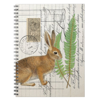 Fransk med anteckningsbok för Ferns Spiral Journal