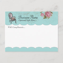 Fransk med vykort för komplimanger