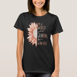 Fransk - mormor - Grand-Mere T Shirt