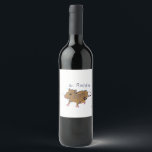 Fransk Mouse Vin-etikett Vinflaska Etikett<br><div class="desc">Fransk Mouse Vin-etikett</div>