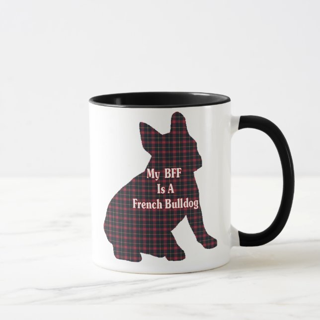 Fransk mugg för bulldogg BFF (Höger)