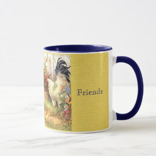 Fransk mugg för kopp för kaffe för