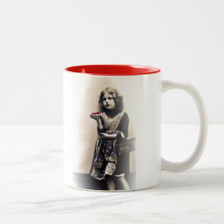 Fransk mugg för rostat brödDivakaffe