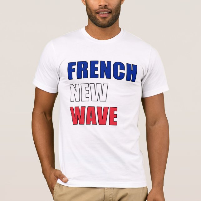 Fransk new wave tee (Framsida)
