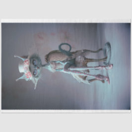 Fransk Nobel Mystical Cat Decoupage