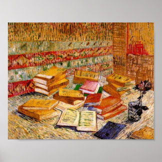 Fransk Novels och Ro Van Gogh Fine Art Poster