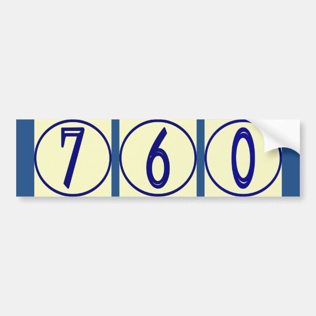 Fransk Numbers Vinyl House Numbers Stickers Bildekal (Framsidan)
