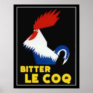 Fransk ölreklam Vintage Resaaffisch Poster