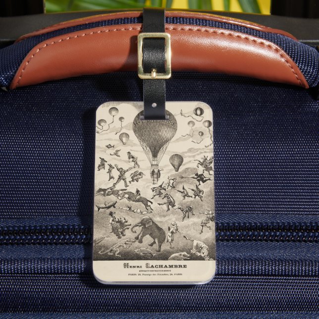 Fransk om reklam för ballongtillverkare bagagebricka (Framsida Insitu 2)