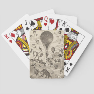 Fransk om reklam för ballongtillverkare casinokort