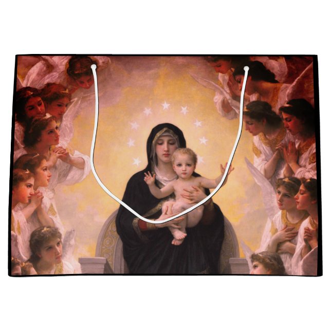 FRANSK PAINTER Bouguereau MADONNA OCH BARN (Framsidan)