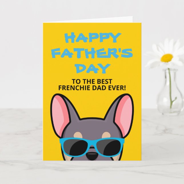Fransk Pappadagen Syren Tan Fransk Bulldog Kort (Liten växt)