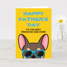 Fransk Pappdag Brun Tan Fransk Bulldog