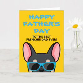 Fransk Pappdag Svart Tan Fransk Bulldogg Kort