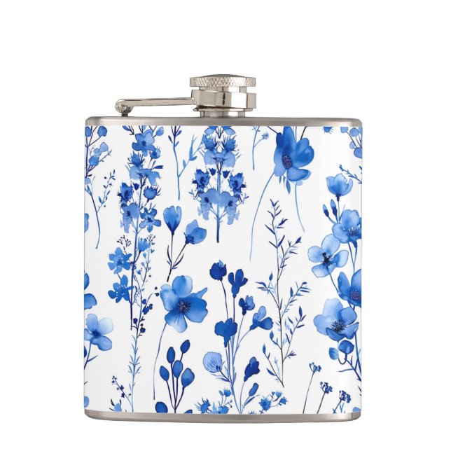 Fransk pappers vilda blommor mönster design-98186 fickplunta (Framsidan)