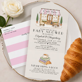 Fransk Paris Café Bébé Flicka Bebis firande