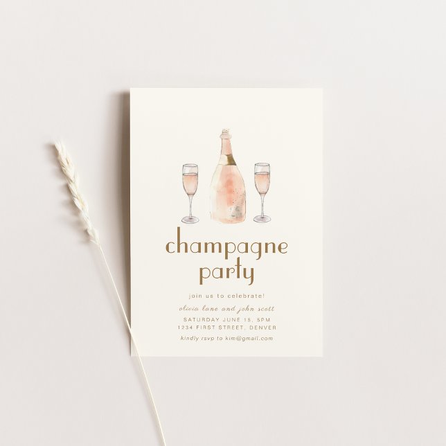 Fransk Paris Pâtisserie Fest Inbjudan Mall (Skapare uppladdad)