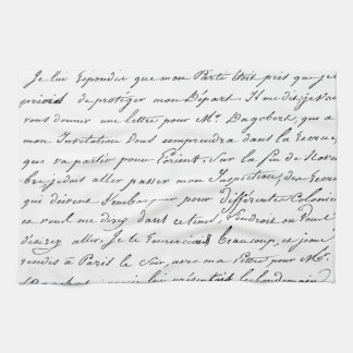 Fransk Paris skrivar Kökshandduk