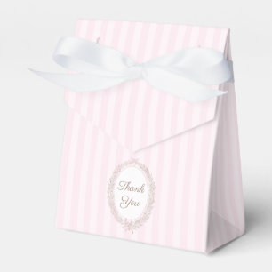 Fransk Patisserie Boulangerie Rosa Birthday Gift Presentaskar