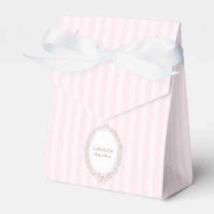 Fransk Patisserie Boulangerie Rosa Rand Presentaskar