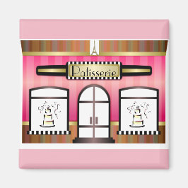 Fransk Patisserie Magnet