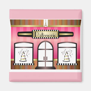 Fransk Patisserie Magnet