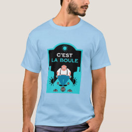 Fransk Pétanque Bocce T Shirt