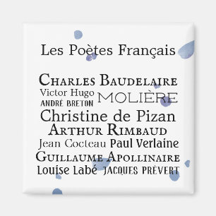 Fransk poets magnet