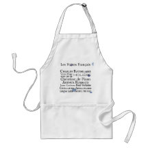 Fransk Poets Vuxen Apron