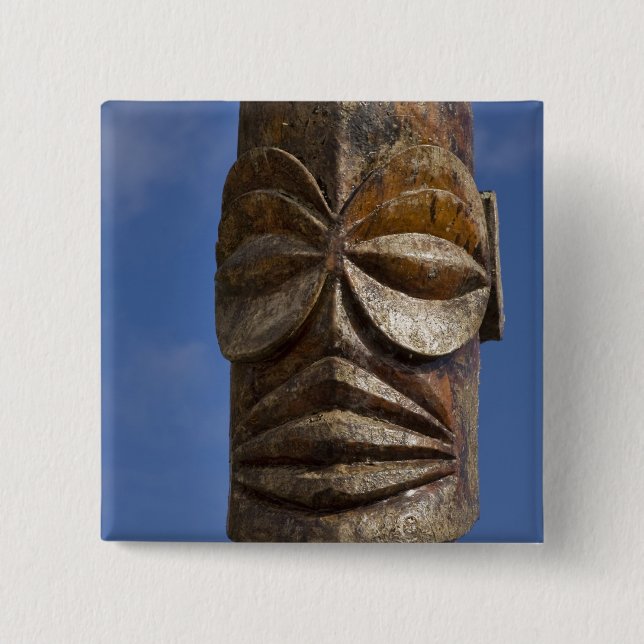 Fransk Polynesien, Cooköarna, Rarotonga. Knapp (Framsida)