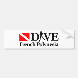 Fransk Polynesien DV4 Bildekal