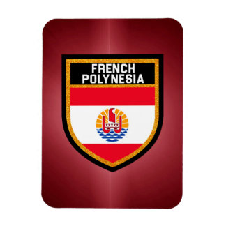 Fransk Polynesien Flagga Magnet