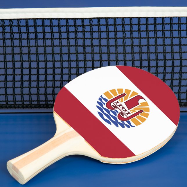 Fransk Polynesien flagga Pingisracket (Insitu)