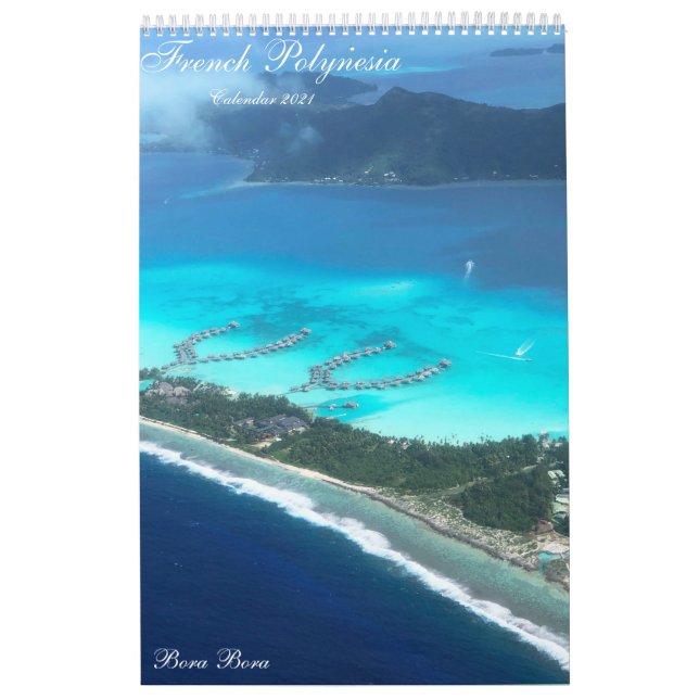 Fransk Polynesien Kalender (Omslag)