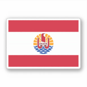 Fransk Polynesien Klistermärken