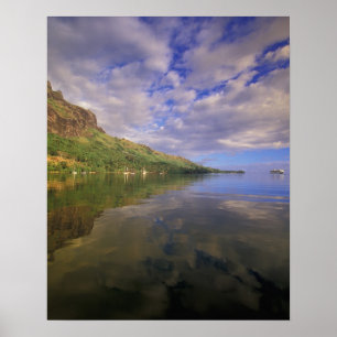 Fransk Polynesien, Moorea. Cooks Bay. Kryssning fr Poster