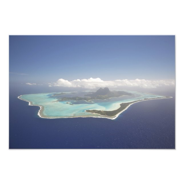 Fransk Polynesien, Tahiti, Bora Bora. De Fototryck (Framsidan)