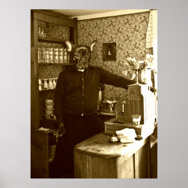 Fransk poster "Gamla stil" (Framsidan)