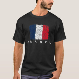 Fransk Pride Frankrike Travel Kärlek Frankrike Par T Shirt