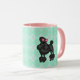 Fransk Pudel Kaffe Mugg
