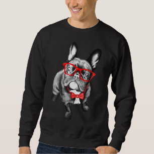 Fransk Pug Classic T-Shirt 514 Lång Ärmad Tröja
