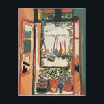 Fransk Quarter Balcony & Vin, Fig Street Studio Vykort<br><div class="desc">Fransk Kvartalsbalkony Nya Orleans</div>