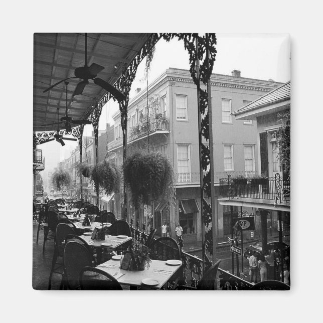 Fransk Quarter Brunch Magnet (Framsidan)