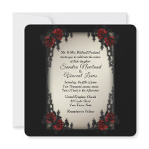 Fransk Quarter Goth Theme Antique Guld Bröllop